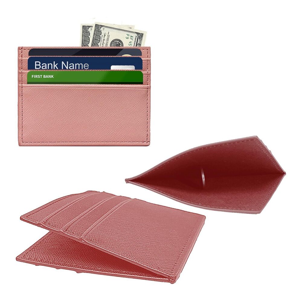 6422 Wallet Credit Cards Holder Business Card Case ID Small Snap Wallet 6